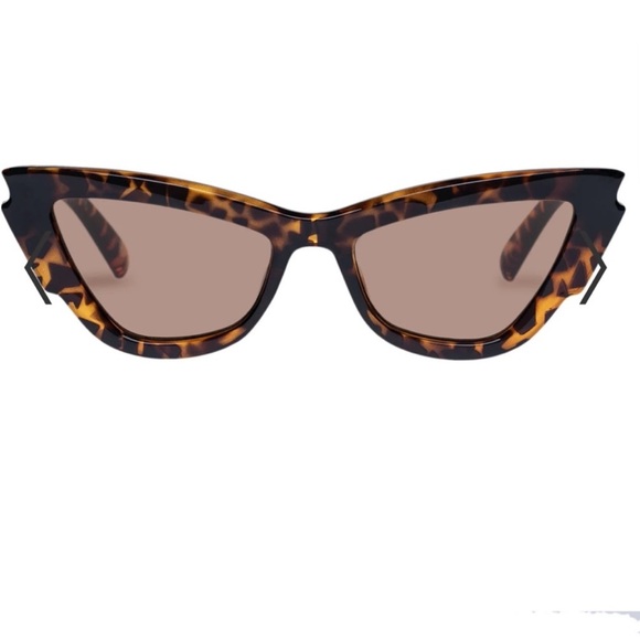 LeSpecs cat eye sunglasses in Lost Days Le Specs Lost Days Cat Eye Sunglasses main image 4